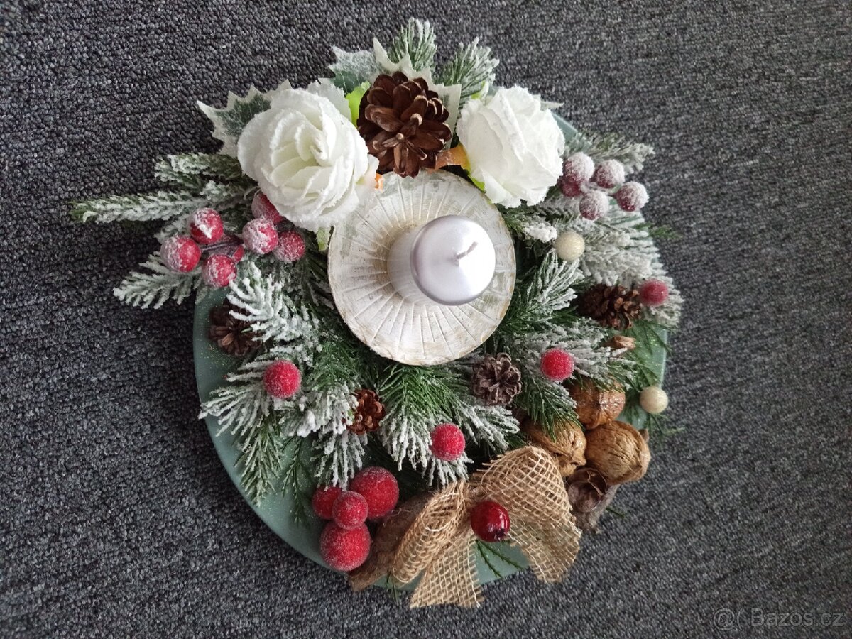 Adventní svícen Homemade