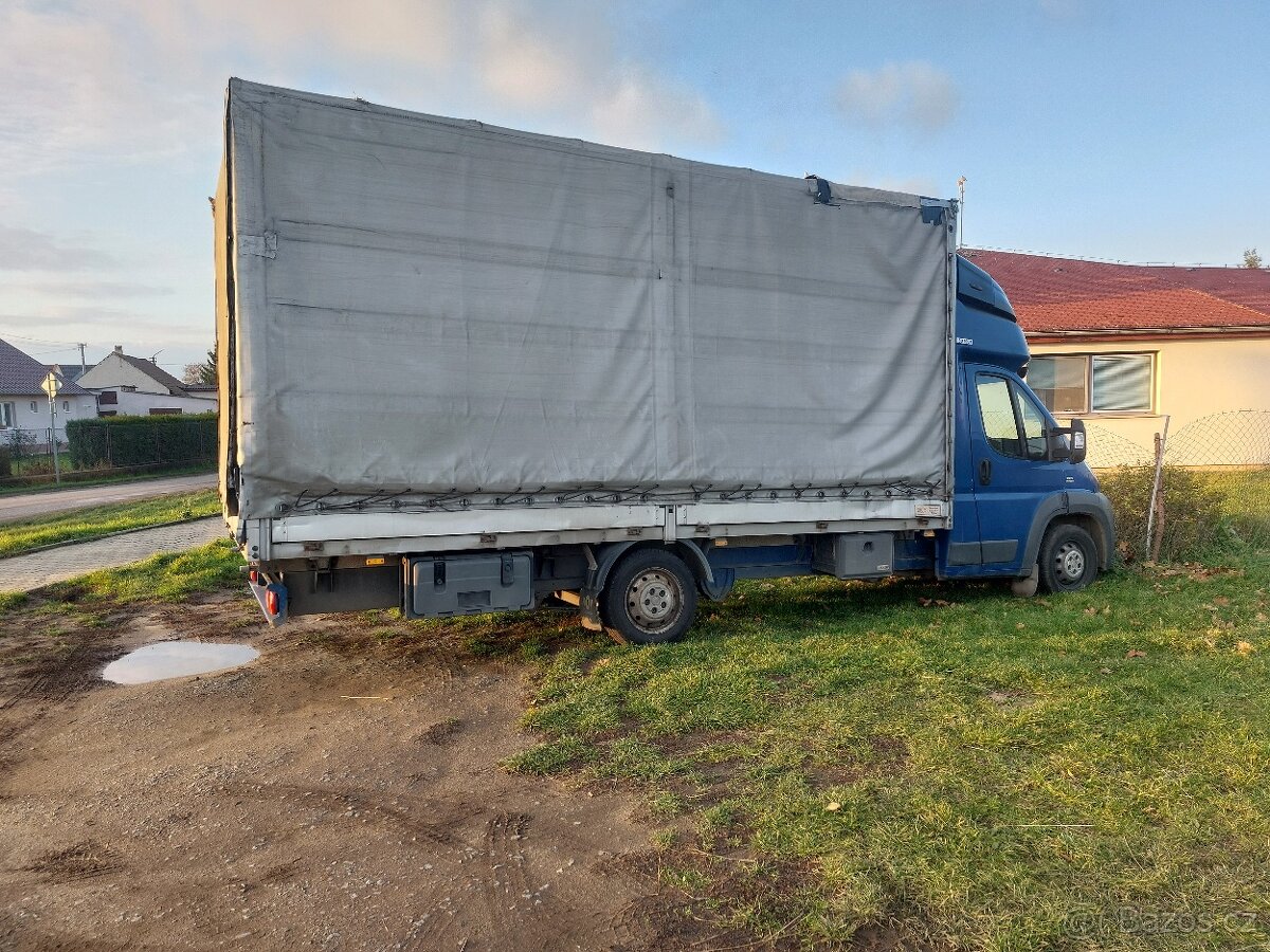 Fiat Ducato 3l JTD spaní,nezávislé topení 10paleta