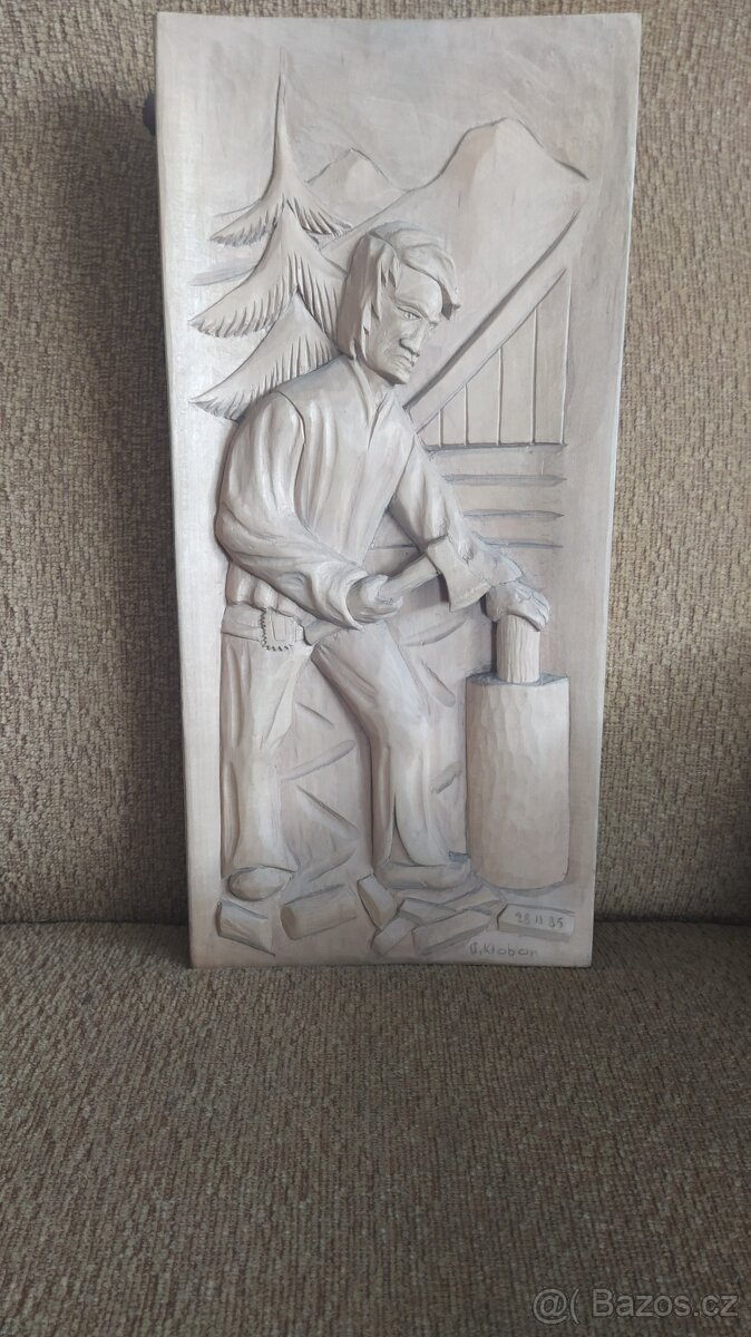 Obrázky - dřevořezby valašských mistrů