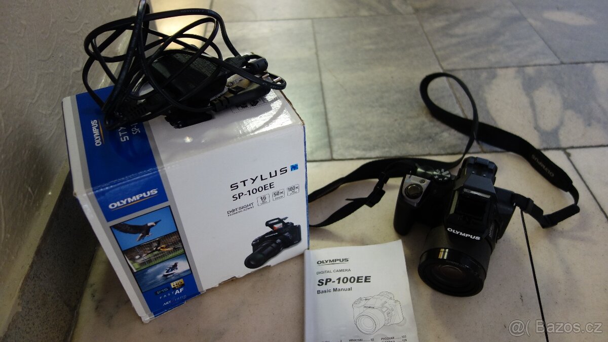 DF Olympus SP-100EE-nefunkční zoom