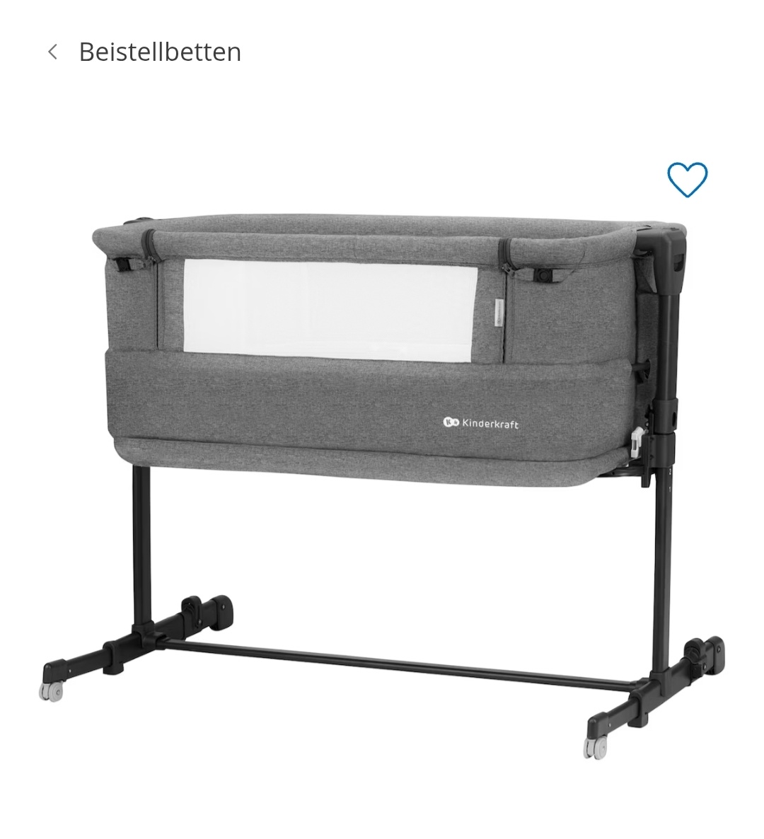 Kinderkraft next2me postýlka