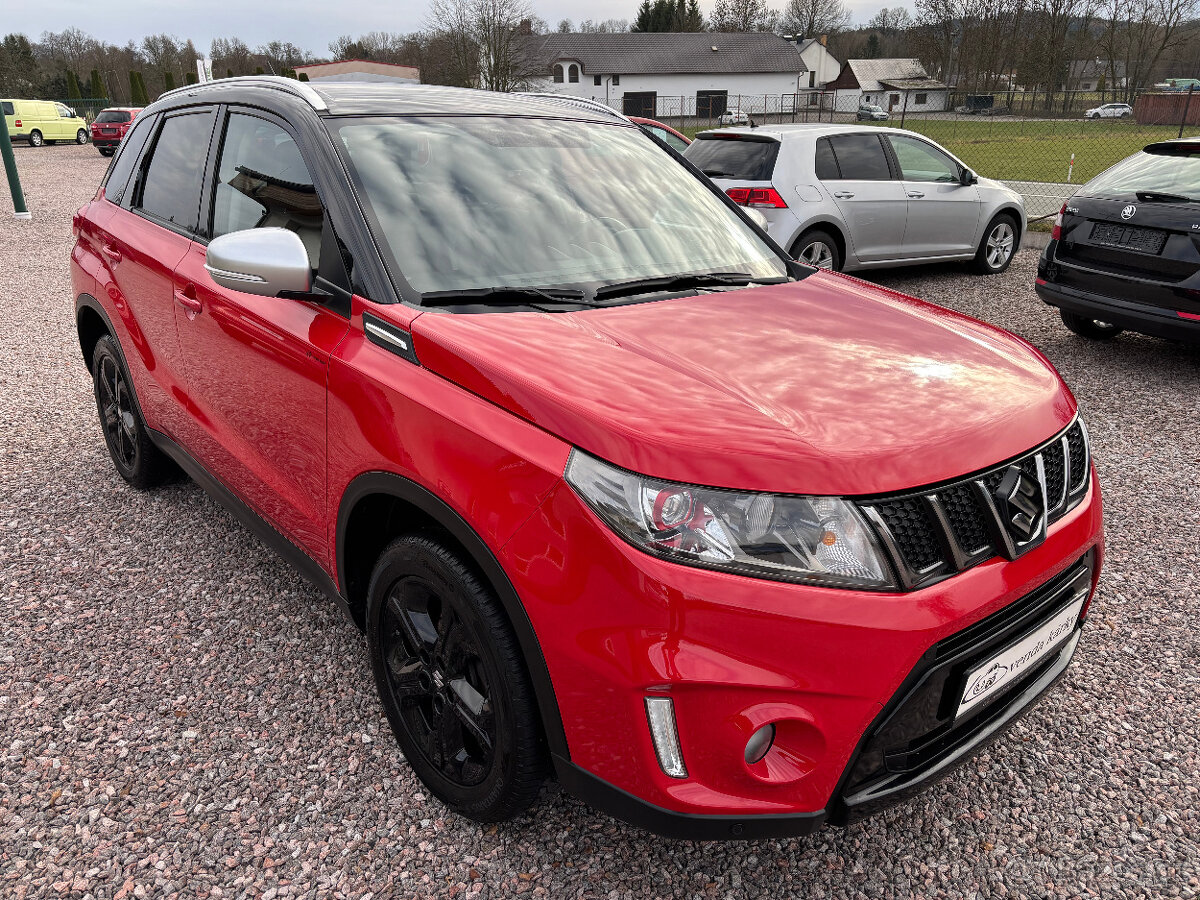 Suzuki Vitara 1,4Turbo 4x4,17alu,kompl.servis pouze Suzuki,