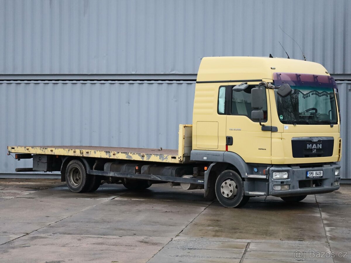 MAN TGL 12.250, AUTOMAT, 12 TUN, 16 PALET, NEZÁVISLÉ TOPENÍ