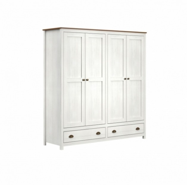 Dřevěná skříň 4dveřová TOPAZIO