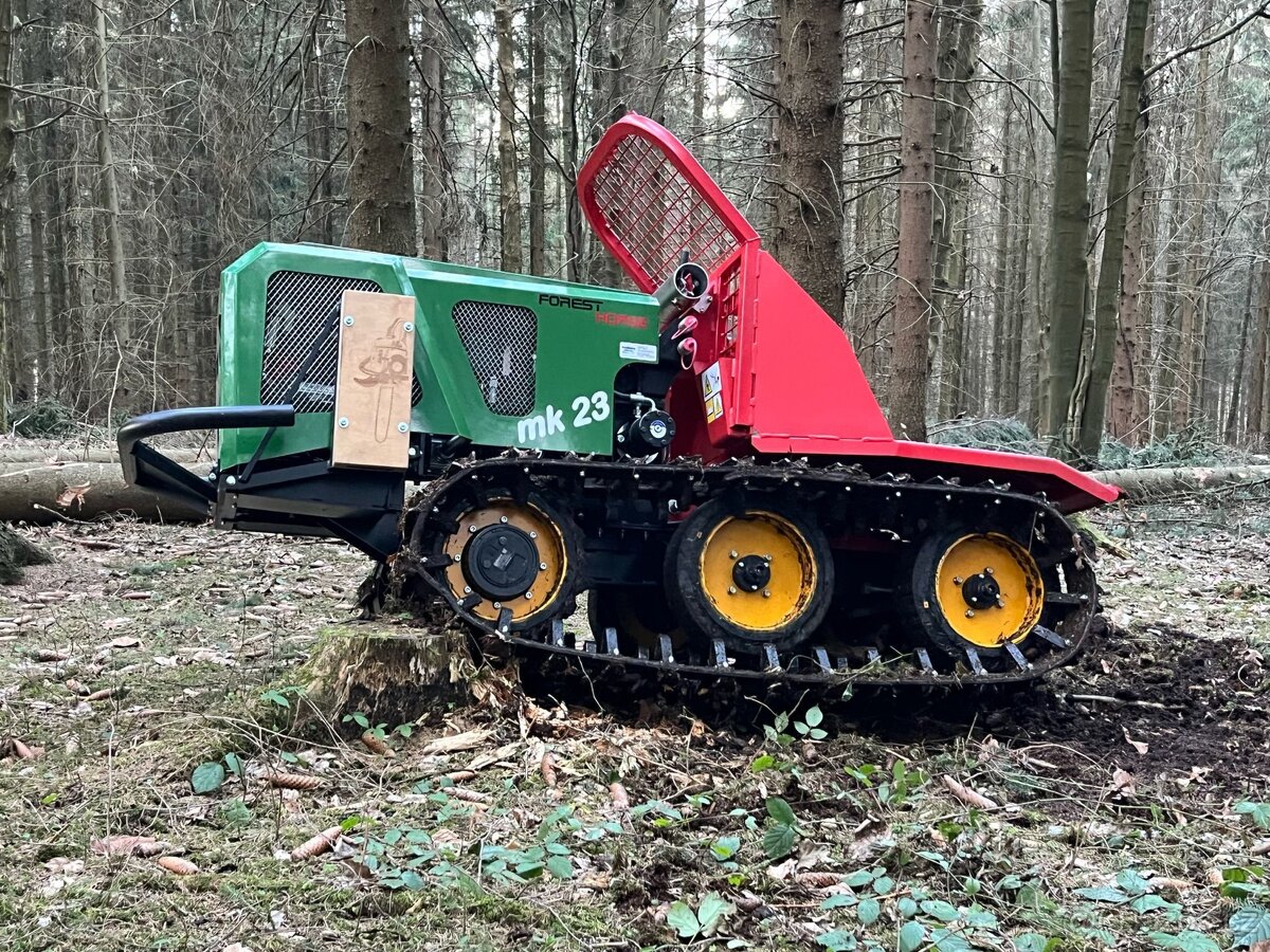 Železný kůň Mk 23Rc(MOTOR-HONDA)samovolné odvíjení lana.