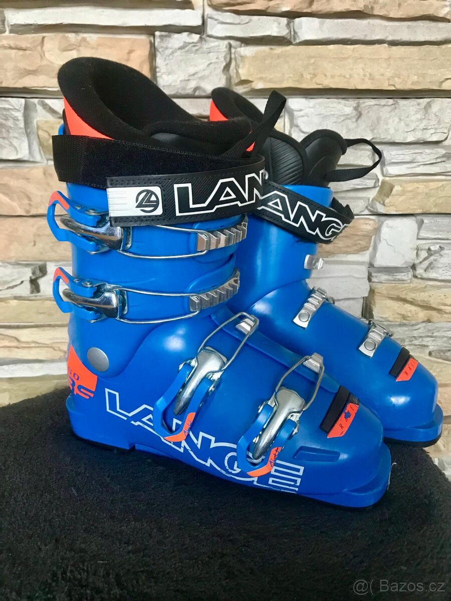Prodám dětské lyžáky Lange, vel.36