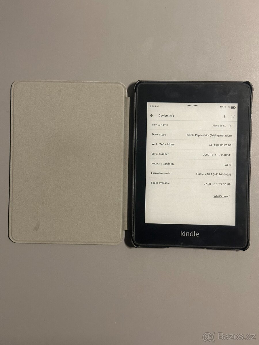 Amazon Kindle Paperwhite 10. gen čtečka knih 32GB + obal