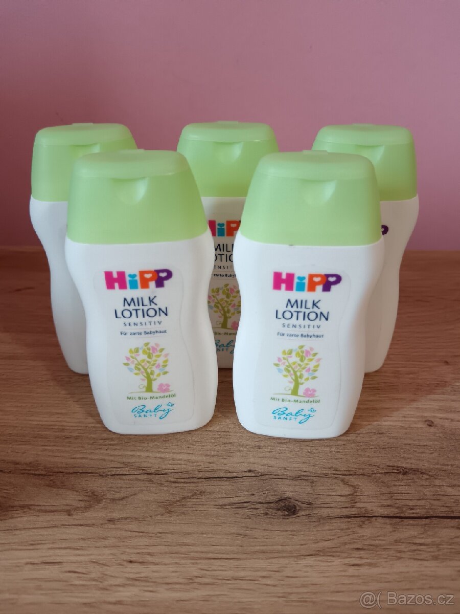 HiPP Milk lotion sensitiv für zarte Babyhaut