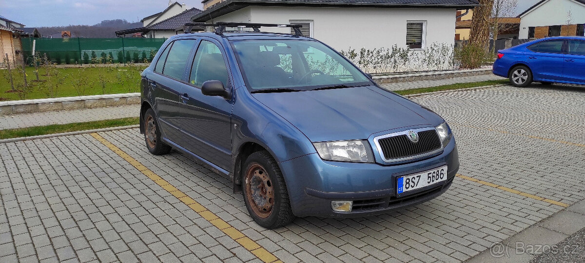 Škoda Fabia 1.2HTP 40kW LPG, tažné