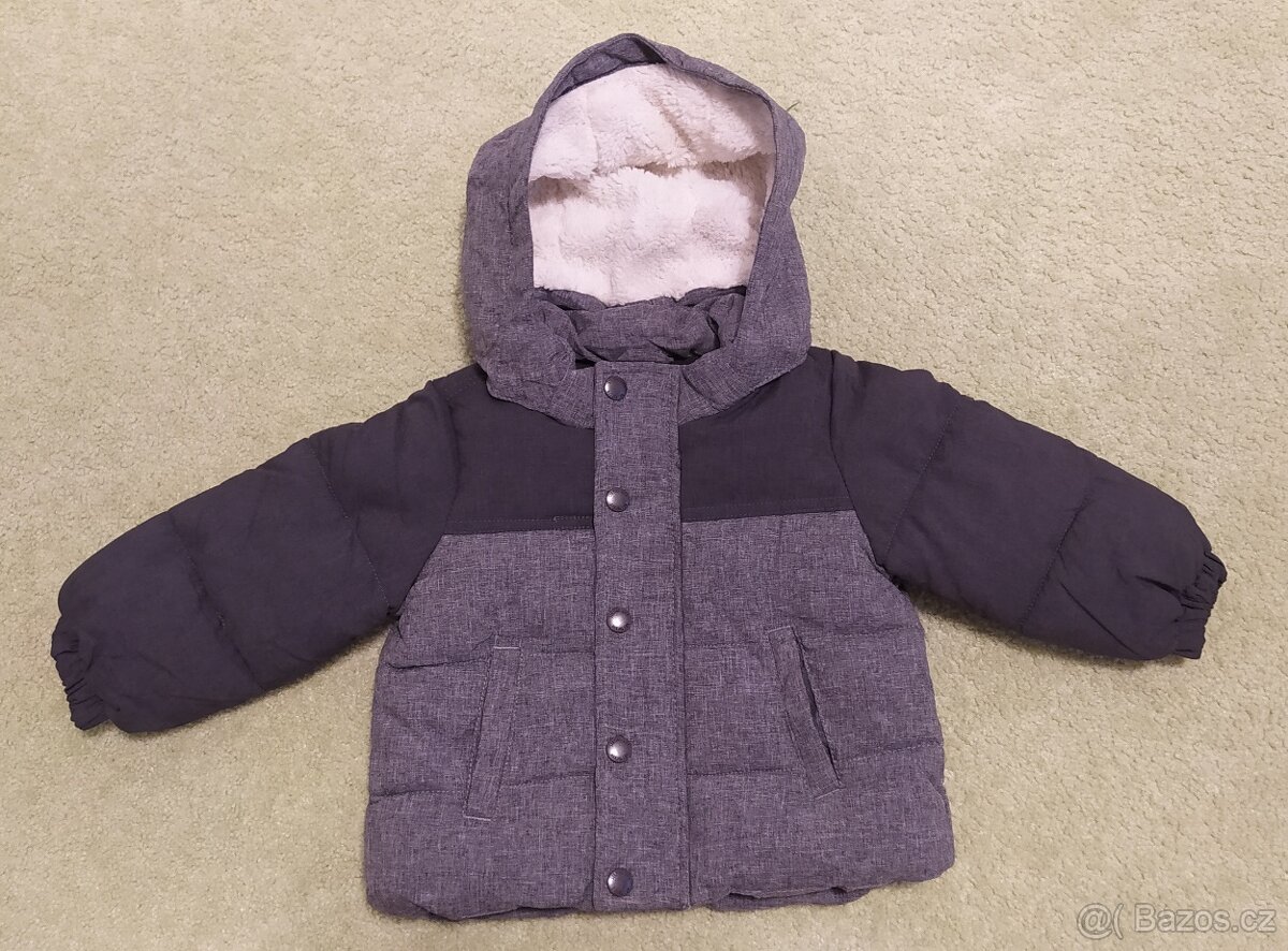 Dětská zimní bunda, vel. 74, TOP STAV, H&M