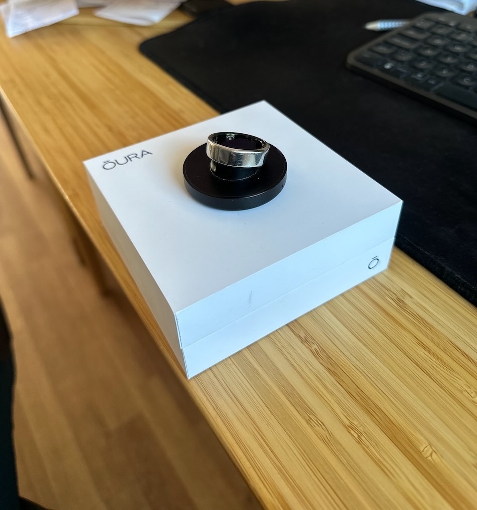 OURA Ring 3 Heritage Silver, velikost 13