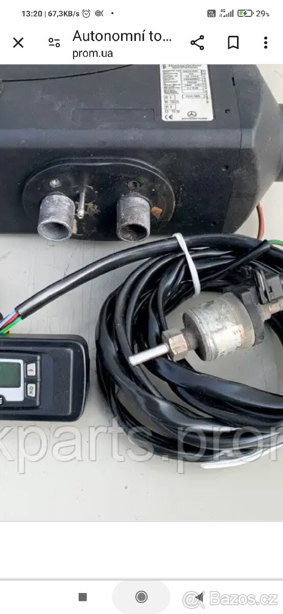 Nezávislé topení eberspacher D2 24v