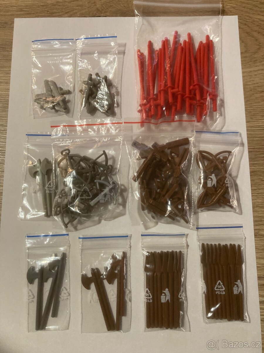Lego zbraně Hrady