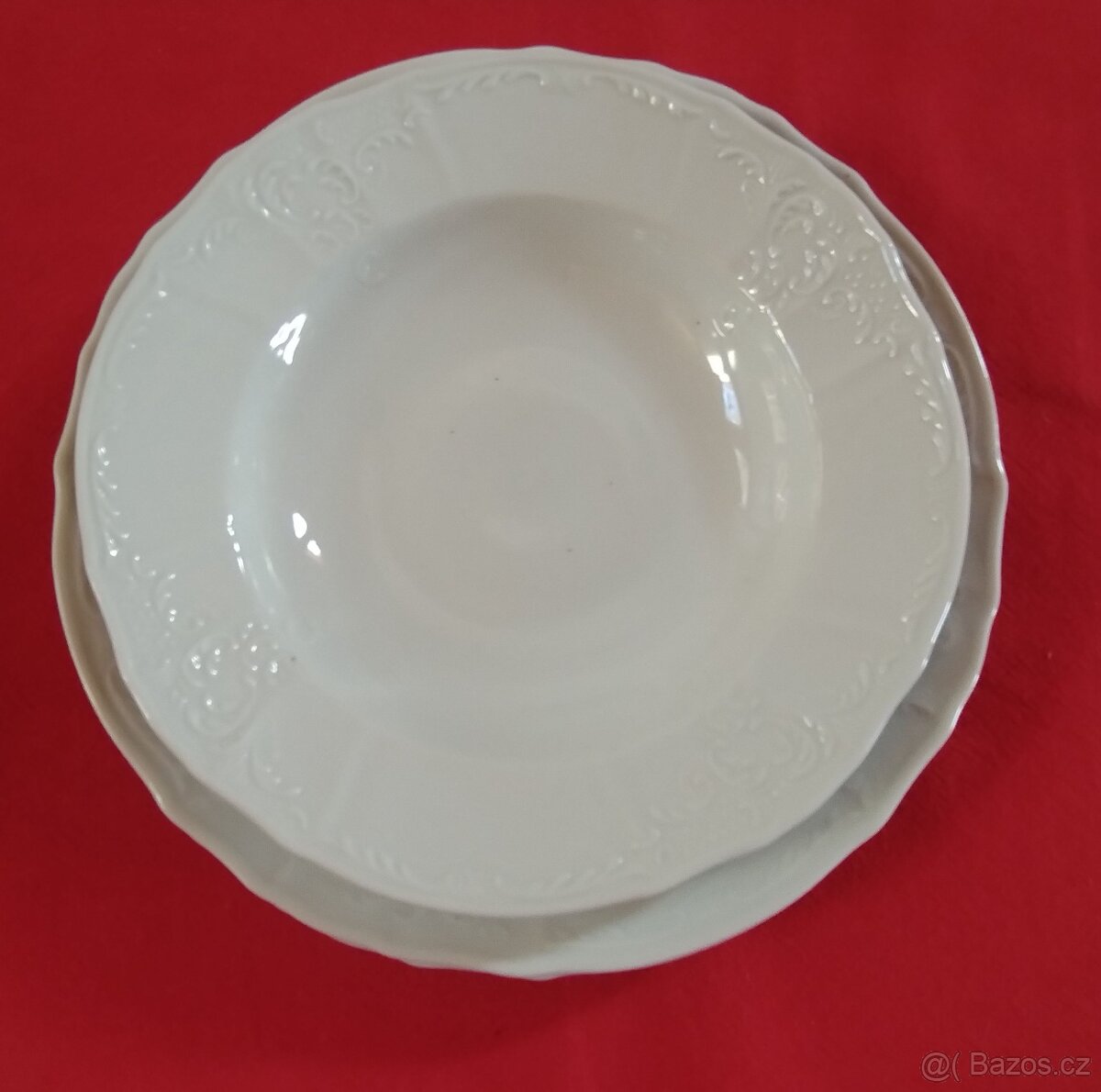 Bernadotte; porcelán; talíře