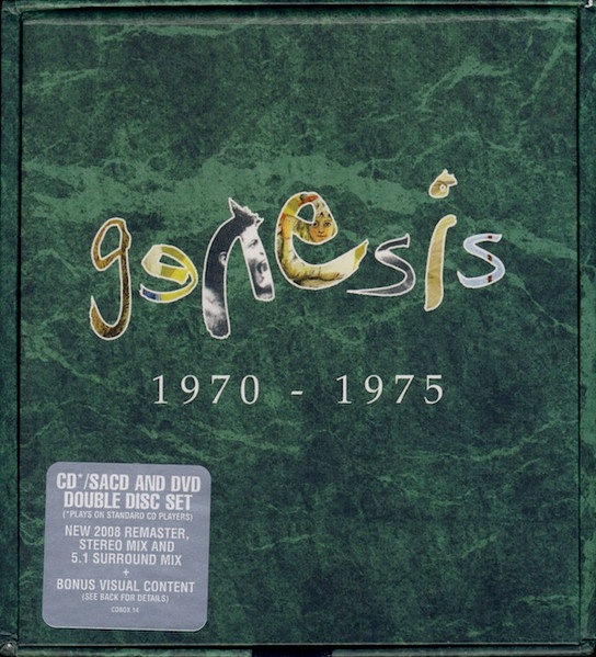 GENESIS CD/SACD+DVD BOXSET - NOVÉ