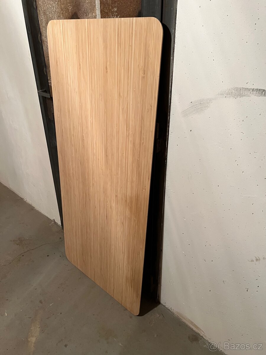 Bambusova deska na stul Ikea Anfallare se 2 nohami