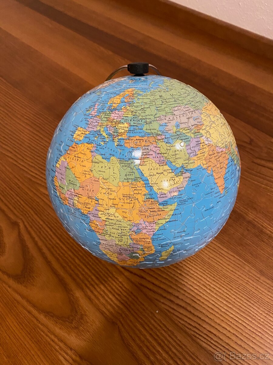 Puzzle globus