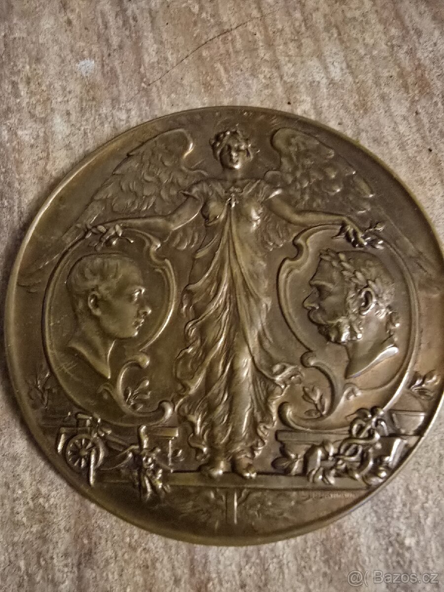 MEDAILE VELKÁ - FRANTIŠEK JOSEF