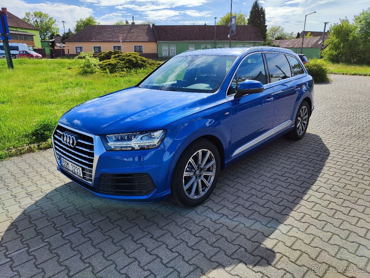 Q7 S line 3.0TDI q.200kW 8AT 7míst,ČR,DPH,TZ,2x Kola