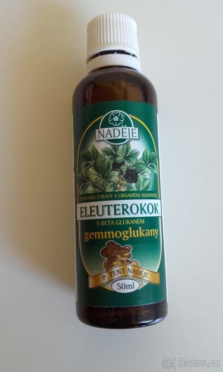 Eleuterokok s betaglukanem