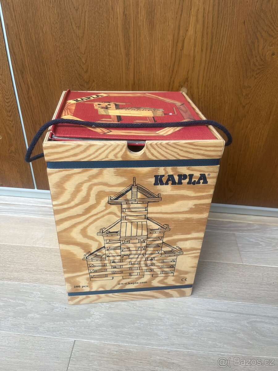 KAPLA 280 dřevěná stavebnice