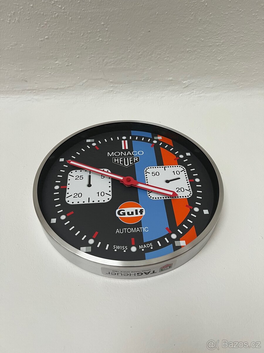 Nástenné hodiny Monaco Tag Heuer