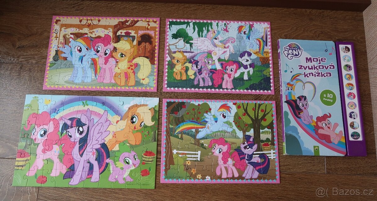 Sada My Little Pony - puzzle a zvuková kniha