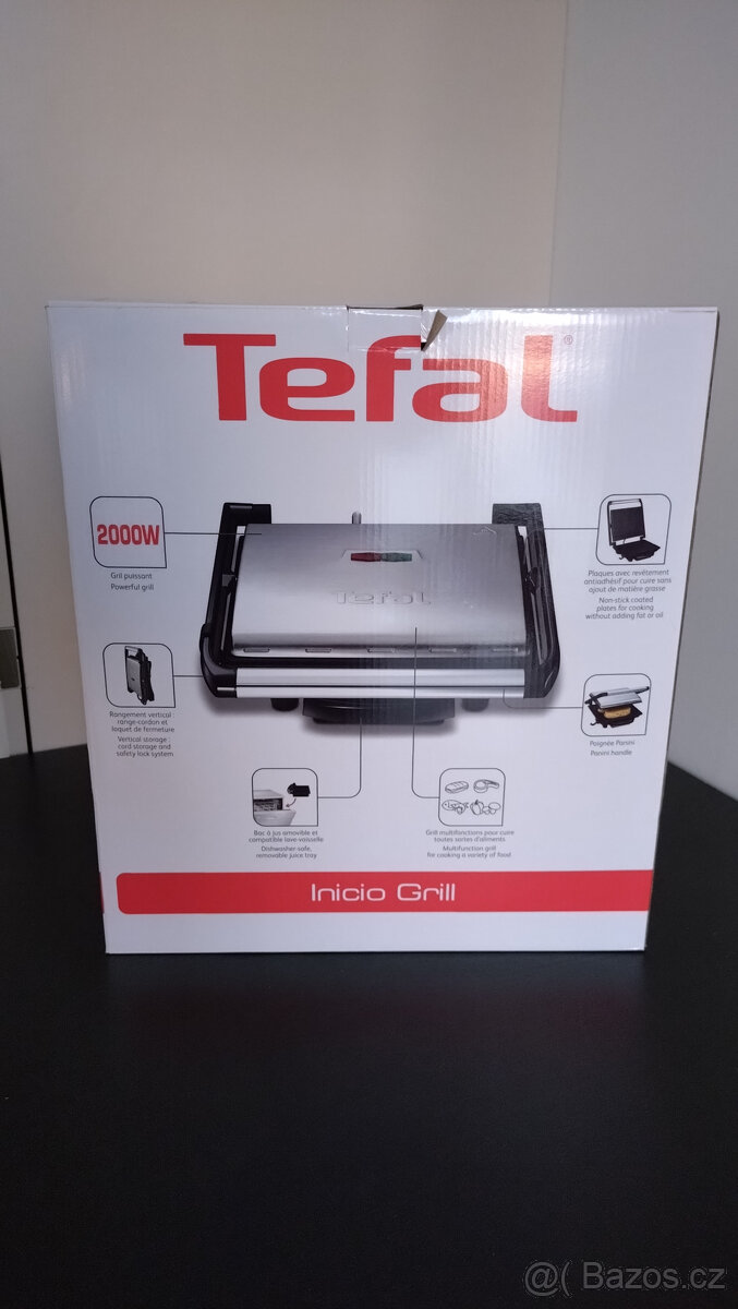 Elektrický kontaktní gril - Tefal GC241D38 Inicio Grill