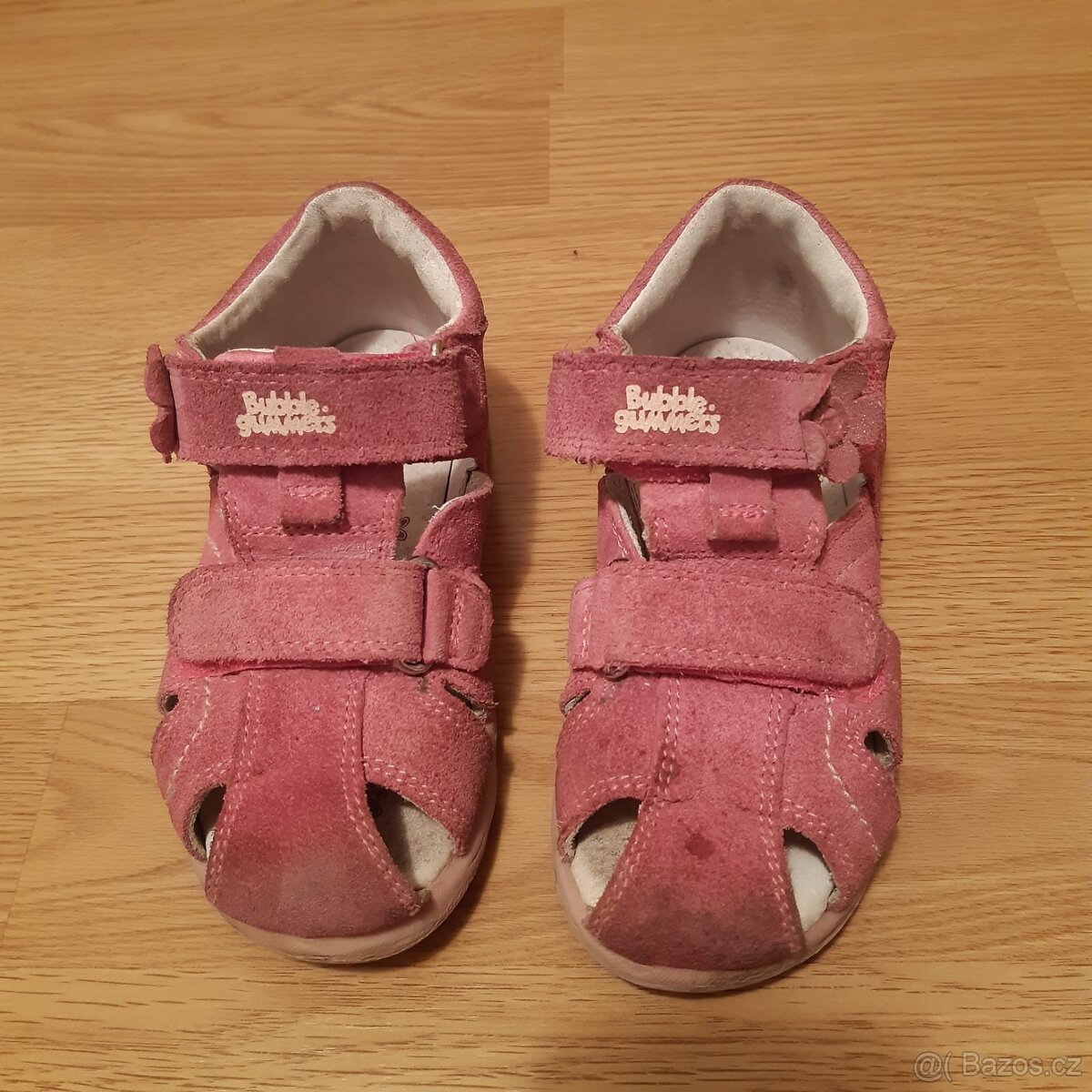 Růžové sandály Bubble gummers (27)