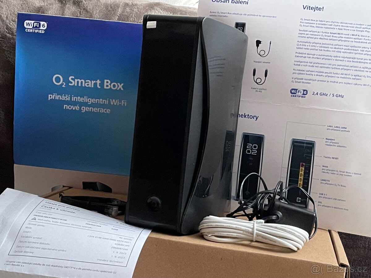 O2 smart box Verze 2, v záruce.