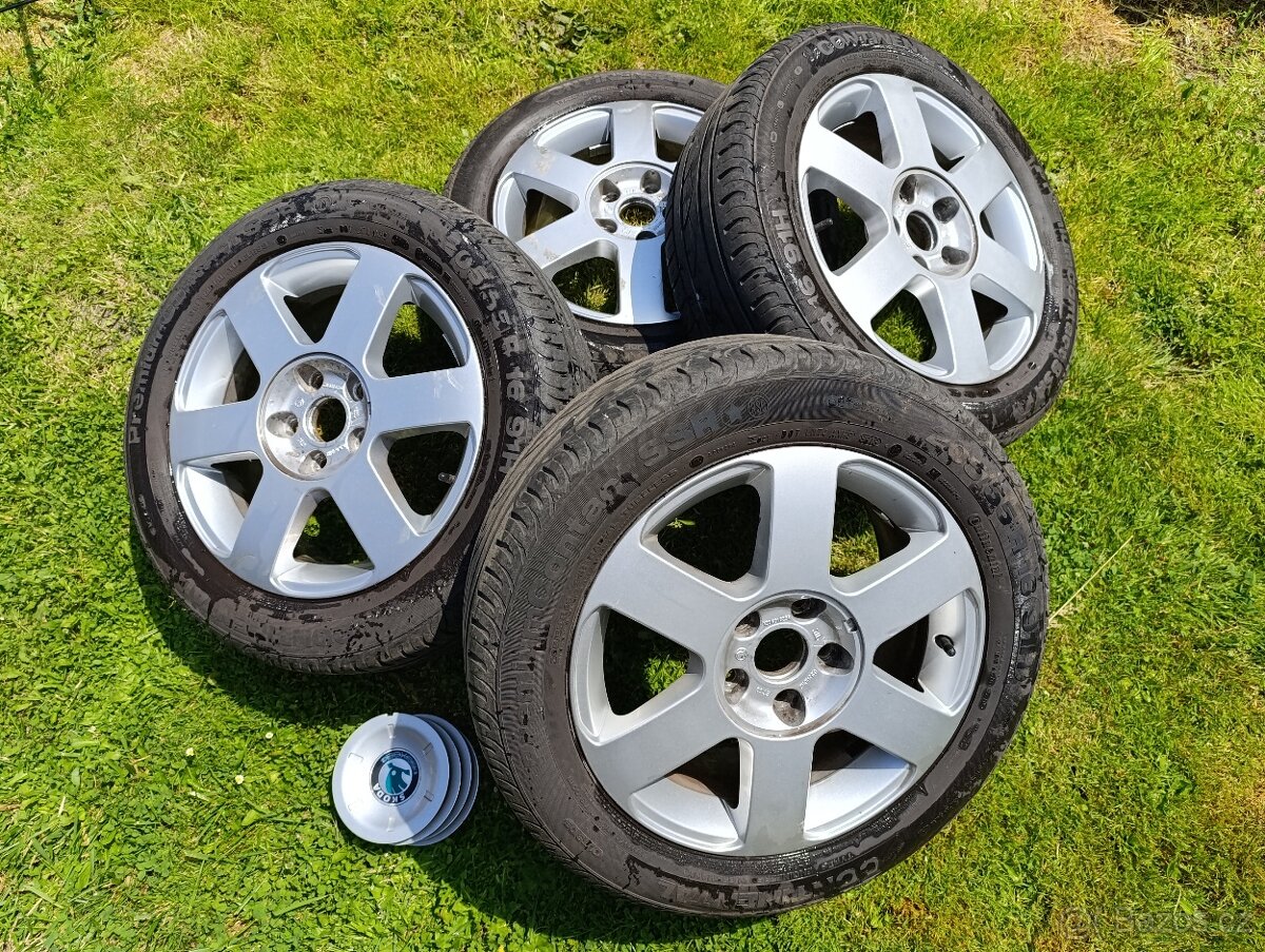alu kola 5x112 r16 škoda octavia 2