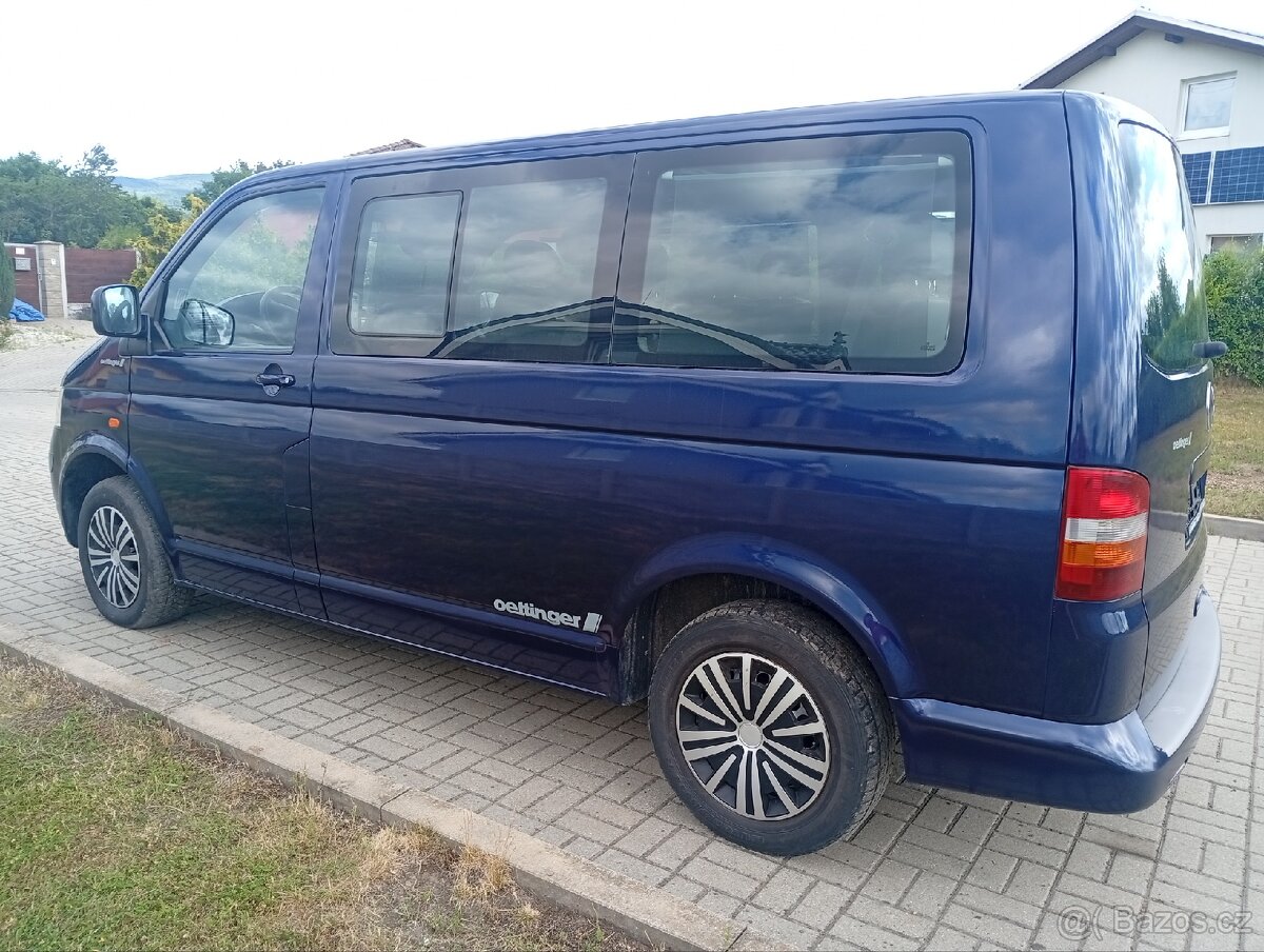 VW transportér T5 Caravelle 19tdi,77kw