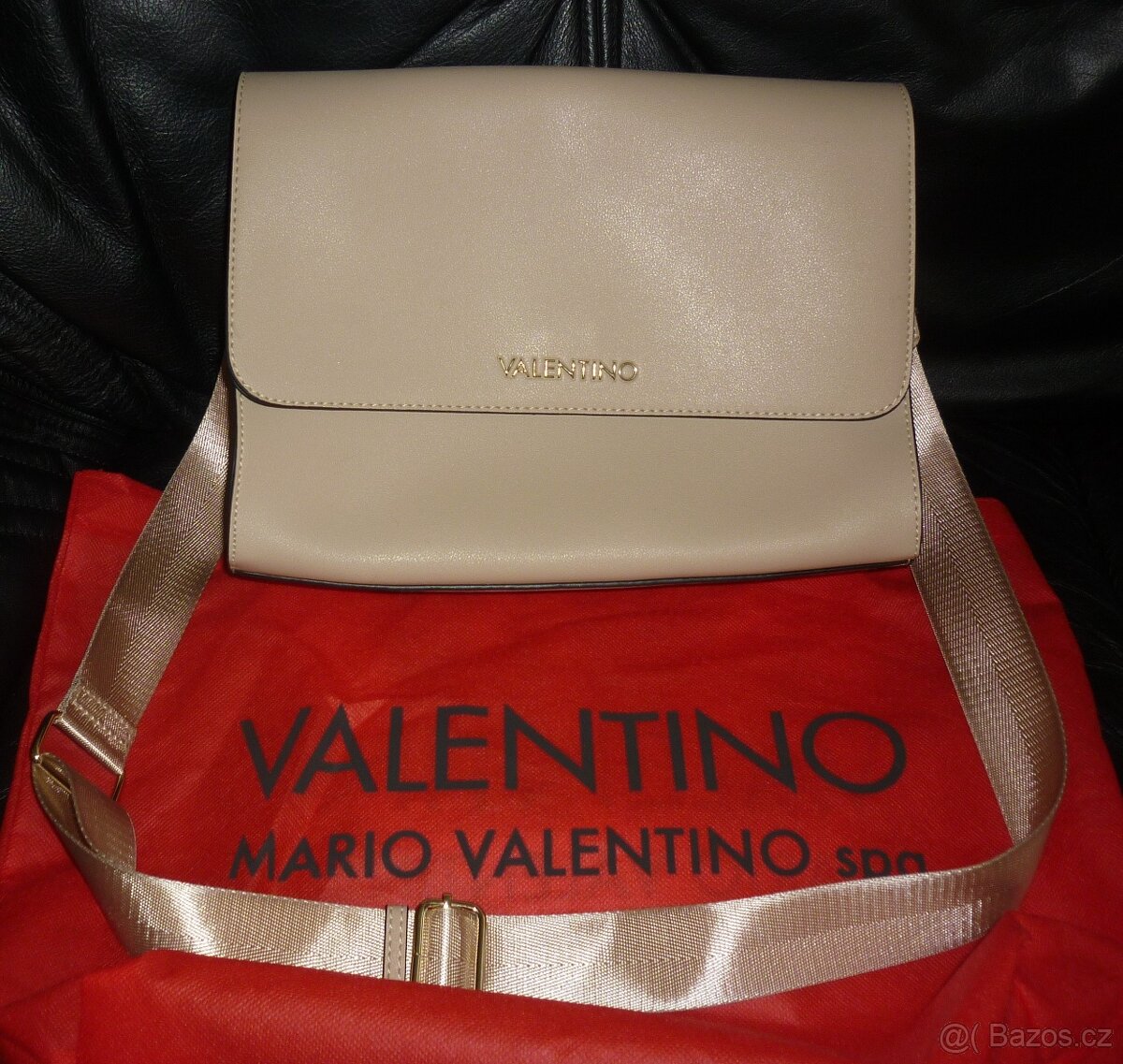 Dámská béžová kabelka Mario Valentino
