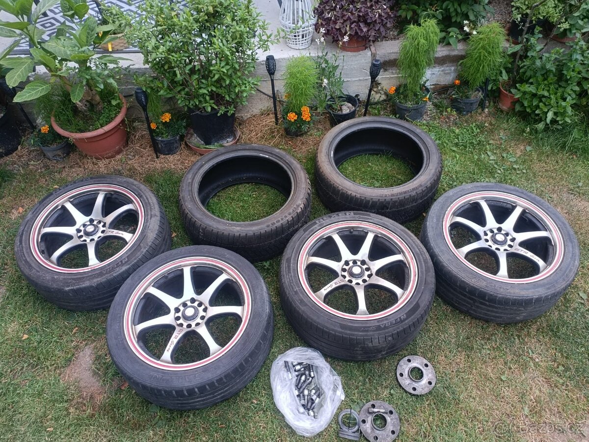 Pneu 5x112 225/45R17 ET35