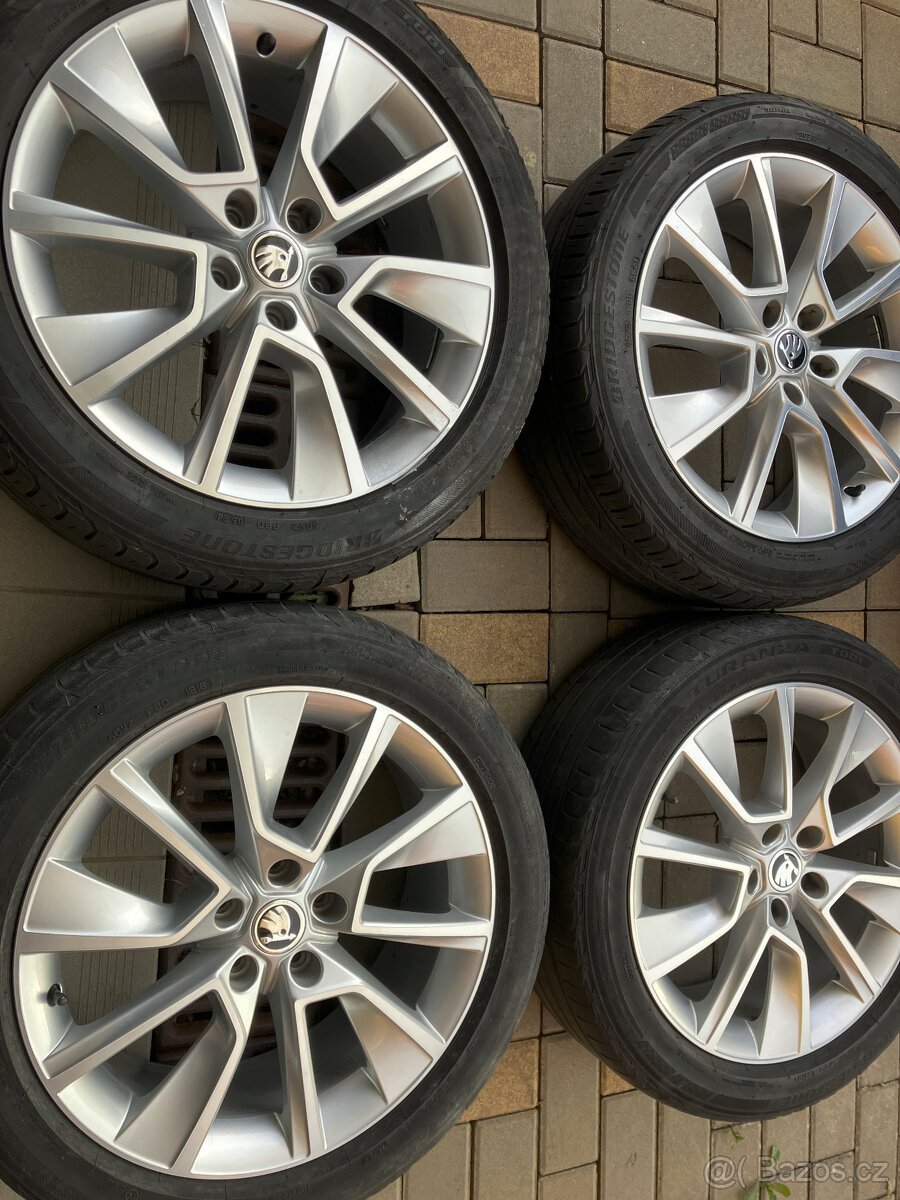 alu orig kola  5x112, karoq