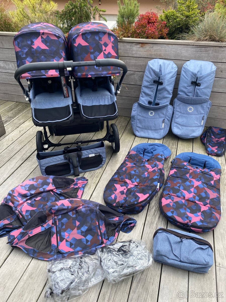 Bugaboo Donkey 2 birds - verze twin