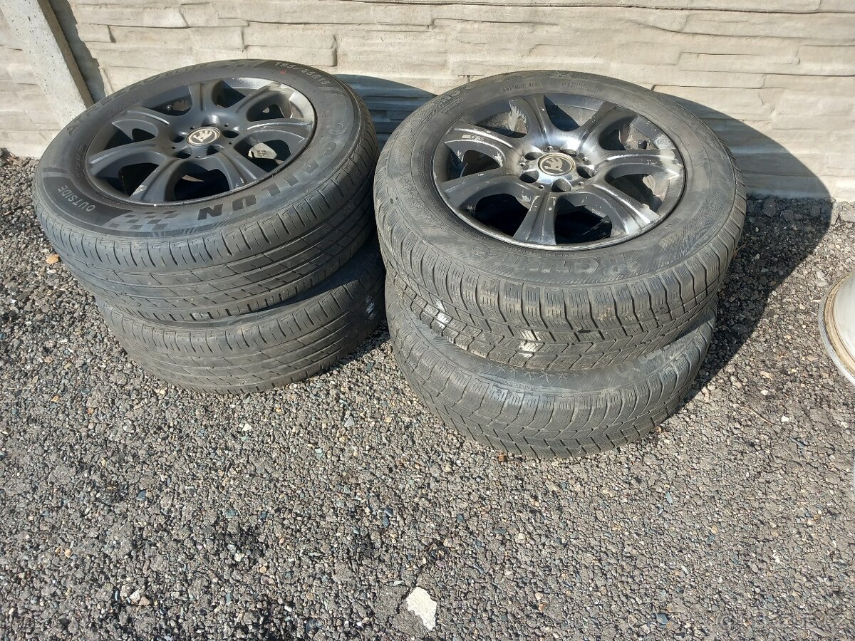 Alu kola Škoda Octavia 195/65 R15