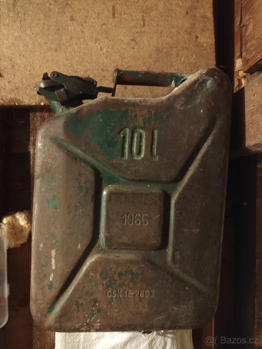 KANYSTR PLECHOVÝ 10L