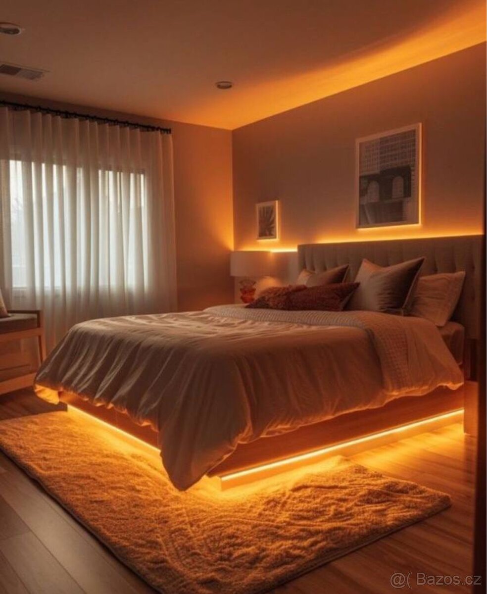 COB LED pásek 5V, USB, samolepicí – 3 m / 4 m / 5 m