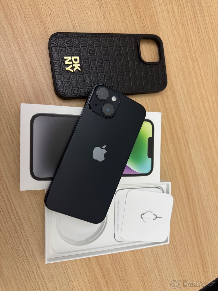 Prodám iPhone 14, 128 GB, midnight