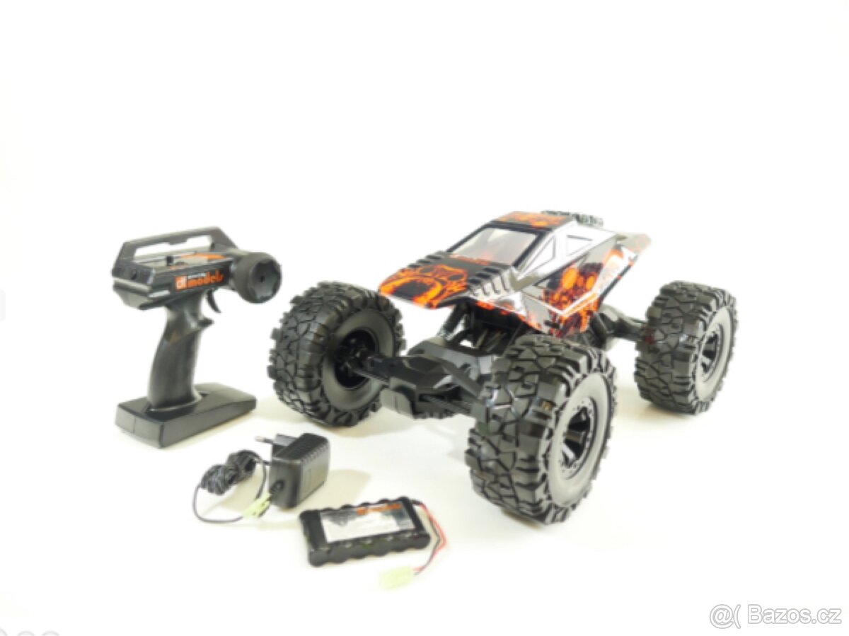 DF models RC crawler 2021 oranžová