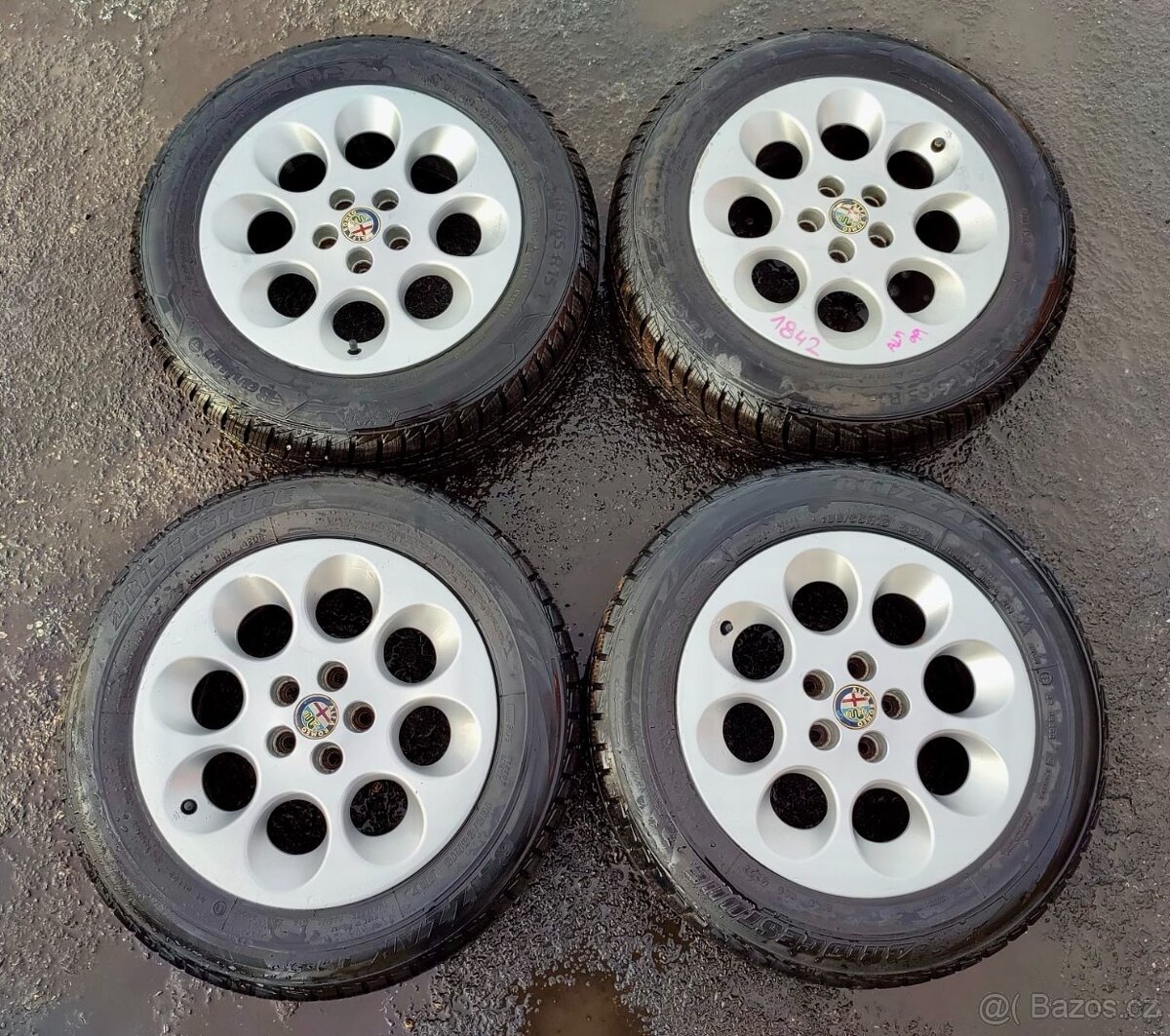Prodám ALU kola Alfa Romeo č. 99