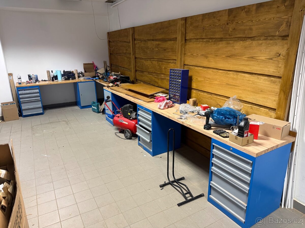 Pracovní dílenské ponky