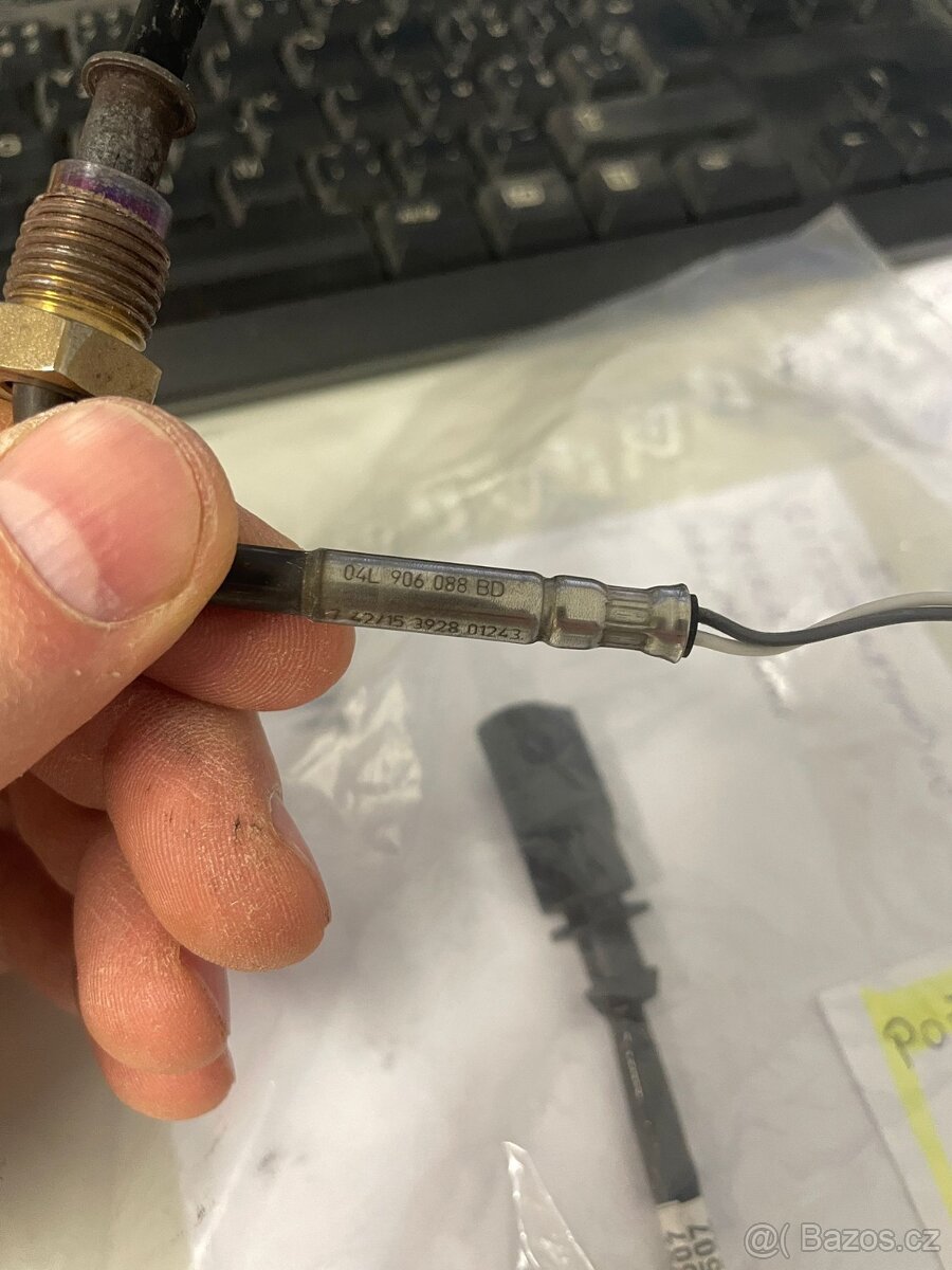 Čidlo koupim teploty za DPF Filtrem Octavia 3 obsah 1,6