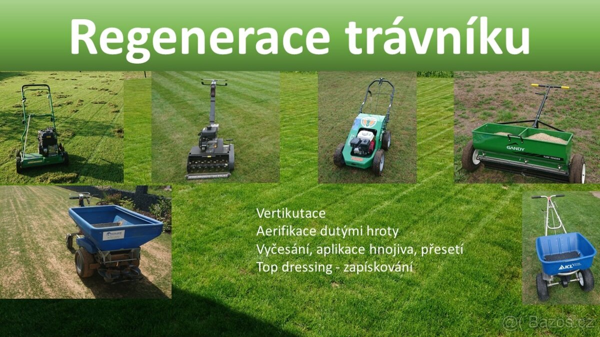 Regenerace trávníků