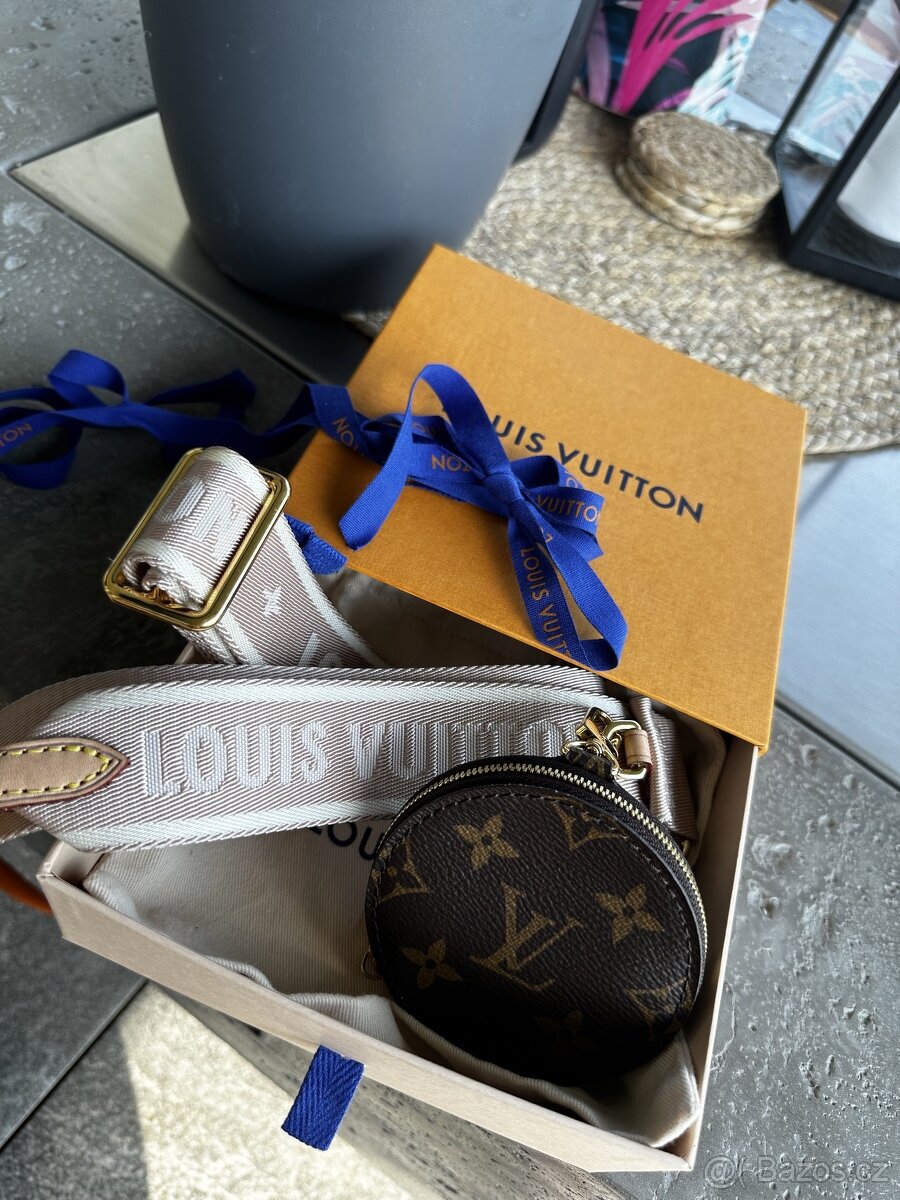 Luxusní popruh/strap Bandoulière na kabelku LOUIS VUITTON.