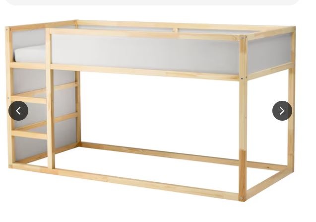 Oboustranná dětská postel IKEA