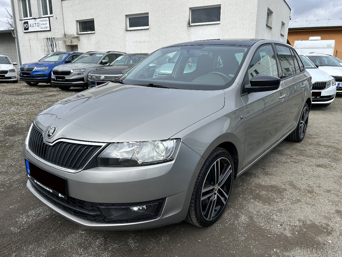 ŠKODA RAPID SP 1.6TDI 77KW SPORT PANORAMA NAVI XENON