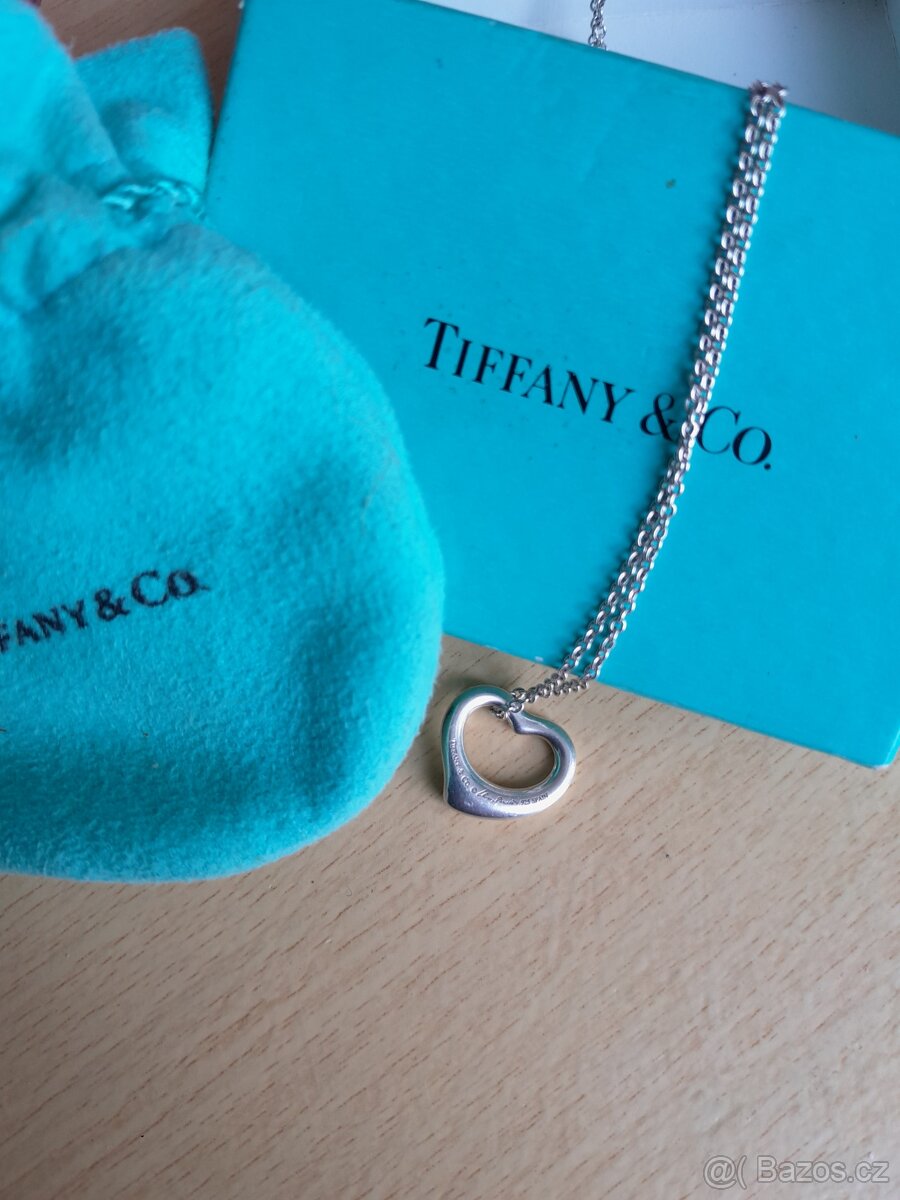 Tiffany and co řetízek Stříbrný