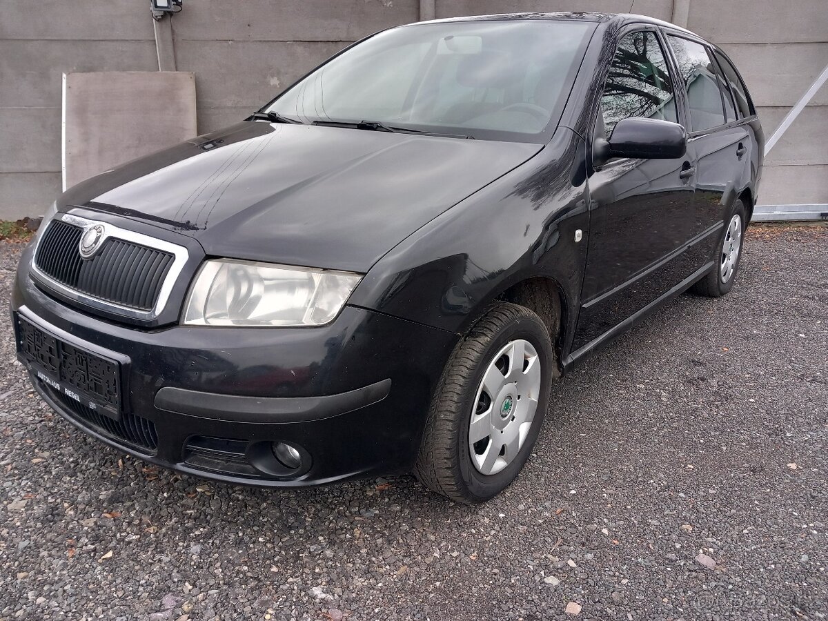 Škoda Fabia 1.4i .16V ,74kw.